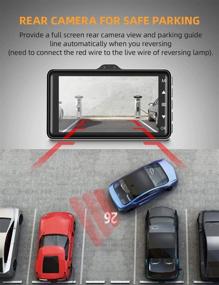 img 1 attached to 📷 IIWEY Dash Cam Front and Rear with 32GB TF Card Included - 1080P Dash Camera for Car with Aluminum Alloy Body, 3 Inch LCD Screen, 170° Wide Angle, Night Vision, Parking Monitor, and Motion Detection