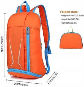 img 3 attached to Foldable Daypack Outdoor Camping Backpack