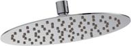 🚿 moen s1001 collection: chrome 8" razor thin rainshower shower head - the ultimate shower experience logo