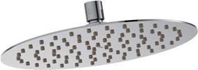 img 1 attached to 🚿 Moen S1001 Collection: Chrome 8" Razor Thin Rainshower Shower Head - The Ultimate Shower Experience