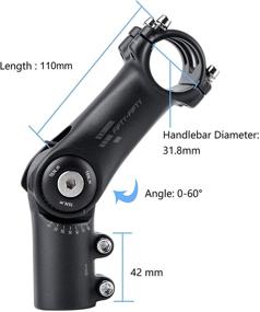 img 3 attached to FIFTY FIFTY Adjustable Mountain Handlebar Bicycle