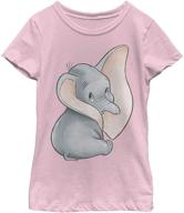 🐘 фуфайка dumbo для девочек от disney логотип