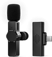 🎙️ ultimate wireless lavalier microphone for iphone ipad: effortless plug-play recording for youtube, tiktok, facebook live stream with noise reduction auto-sync – no app or bluetooth required! logo