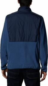 img 3 attached to Columbia Men's Basin Butte Fleece Full Zip Jacket - Breathable and Classic Fit