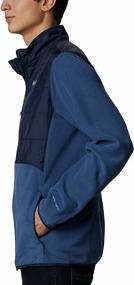 img 2 attached to Columbia Men's Basin Butte Fleece Full Zip Jacket - Breathable and Classic Fit