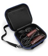 💇 casematix hair clipper barber case | travel-friendly organizer for clippers, trimmers, and stylist supplies logo