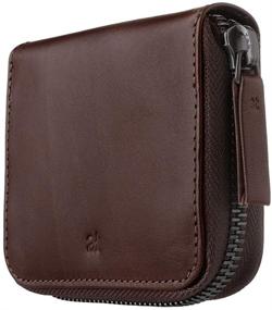 img 2 attached to 🧳 Zippered Genuine Business Men's Accessories from Antica Toscana