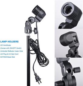 img 1 attached to 📸 Enhance Your Photography: EMART 400W 5500K Umbrella Lighting Kit for Studio-quality Shots