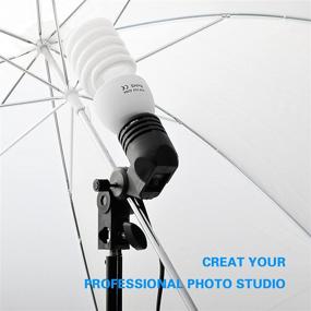 img 2 attached to 📸 Enhance Your Photography: EMART 400W 5500K Umbrella Lighting Kit for Studio-quality Shots