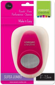 img 1 attached to Vaessen Creative X-Large Oval Motive Puncher Craft Paper Punch - Multi-Colour