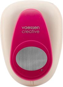 img 4 attached to Vaessen Creative X-Large Oval Motive Puncher Craft Paper Punch - Multi-Colour