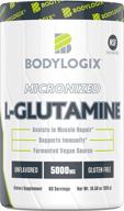bodylogix micronized l glutamine certified unflavored logo