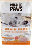 🐶 whole paws grain free chicken & garbanzo beans recipe for dogs, 192 ounces logo