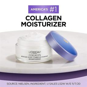 img 1 attached to 🧴 L'Oreal Paris Skincare Collagen Face Moisturizer, Day and Night Cream, Anti-Aging Face, Neck, and Chest Cream for Smooth Skin and Wrinkle Reduction, 1.7 oz