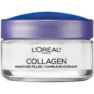 🧴 l'oreal paris skincare collagen face moisturizer, day and night cream, anti-aging face, neck, and chest cream for smooth skin and wrinkle reduction, 1.7 oz logo