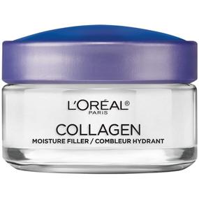 img 4 attached to 🧴 L'Oreal Paris Skincare Collagen Face Moisturizer, Day and Night Cream, Anti-Aging Face, Neck, and Chest Cream for Smooth Skin and Wrinkle Reduction, 1.7 oz