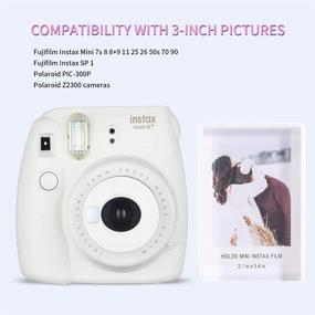 img 3 attached to 📸 Masqudo Instax Mini Frames 2x3 – Clear Cute Photo Frames for Tabletop, Desktop, and Freestanding Sliding Photo Display for Fujifilm Polaroid Film