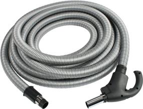 img 3 attached to 🔌 Cen-Tec Systems 90660 50 ft Low Voltage Central Vacuum Hose with Button Lock Stub Tube