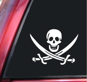 img 2 attached to ShadowMajik Pirate Crossed Swords Sticker