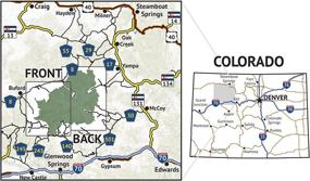 img 3 attached to Flat Tops Wilderness Colorado Topographic