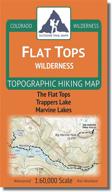 flat tops wilderness colorado topographic logo