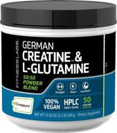 fitness labs creatine l glutamine grams logo