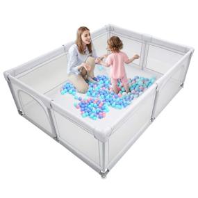 img 4 attached to 🏠 Portable Kids' Home Store Playpen Activity Pack