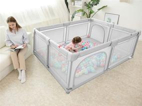 img 3 attached to 🏠 Portable Kids' Home Store Playpen Activity Pack