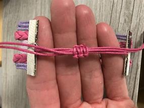 img 1 attached to 🧜 Enchanting Mermaid Charm Infinity Bracelet: Mesmerizing Pink Jewelry for Girls