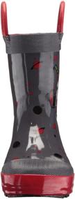 img 3 attached to Камыш Unisex-Child Orbit Rain Boot: водонепроницаемая защита для детей