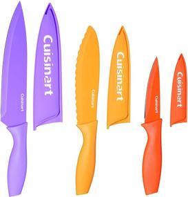 img 3 attached to 🔪 Набор кухонных ножей Cuisinart C55CB-9PR Color Collection из 9 предметов и разделочная доска, разноцветные - дополненный для SEO