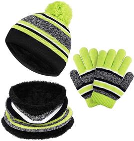 img 4 attached to Теплые и уютные: Шалунки зимние перчатки 🧤 для аксессуаров вашей маленькой девочки