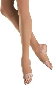 img 2 attached to 🩰 Bloch Dance Women's Endura Stirrup Tights - Enhanced SEO