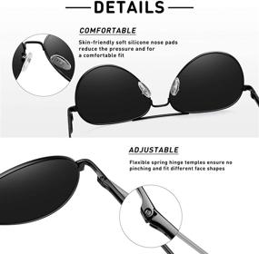 img 3 attached to Polarized Aviator Sunglasses Mirrored Protection Boys' Accessories