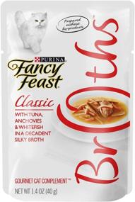 img 4 attached to Purina Fancy Feast Classic Tuna Anchovies & Whitefish Cat Food - (32) 1.4 Oz. Pouch: High-Quality Nutrition for Your Feline Companion