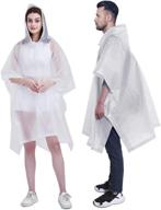 hlkzone reusable drawstring women's ponchos for coats, jackets & vests - emergency clothing logo