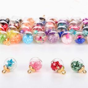 img 1 attached to 💎 Rhinestone Pendant Jewelry Making Kit - Bracelet and Necklace Supplies for Beading and Charms