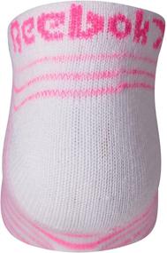 img 1 attached to Reebok Girls' Lightweight Comfort Low Cut Athletic Socks - 6 Pack