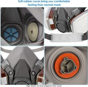 img 2 attached to FIRST SKY Reusable Facepiece Respirator