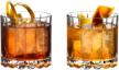 🍸 riedel drink specific glassware rocks glass set, 9 oz capacity, 2 pieces, clear logo