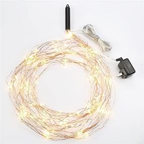 img 3 attached to 💡 Bulbrite 810066 Multi-Colored Indoor LED String Lights (Plug-in) - Copper