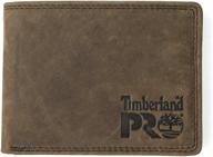 🧰 versatile and durable: timberland pro leather removable carrier for men’s accessories logo