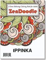 🎨 stress-relieving zen doodle coloring book for adults - 24 pages logo