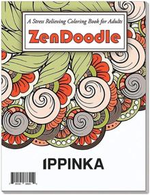 img 4 attached to 🎨 Stress-Relieving Zen Doodle Coloring Book for Adults - 24 Pages