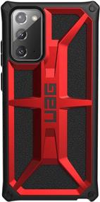 img 3 attached to 📱 UAG Monarch Protective Cover for Samsung Galaxy Note20 5G [6.7-inch], Crimson - Rugged, Lightweight, Slim, and Shockproof