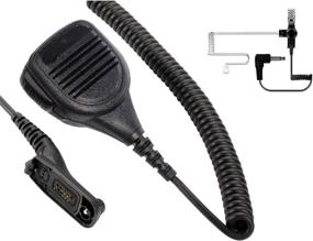 img 4 attached to V&L Noise Reduction Shoulder Microphone with 3.5mm Earpiece - Compatible with Motorola Radios APX4000, APX6000, APX7000, XPR6350, XPR6550, XPR7350, XPR7550 (APX 4000, 6000, 7000, XPR 7550, 7350, 6550)