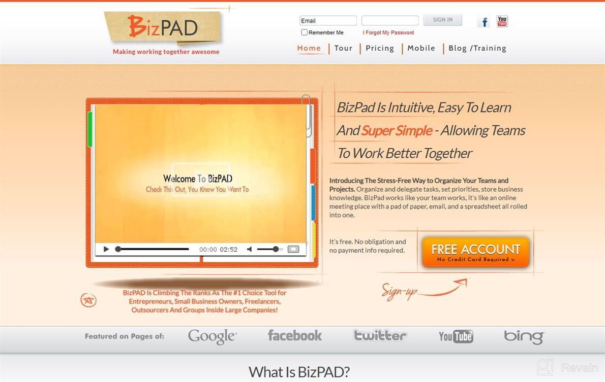 img 1 attached to BizPAD review by Bill Karanth