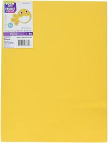 img 1 attached to Прочный и яркий: Пенопласт Darice размером 9"x12" 2мм в золотисто-желтом цвете (10 штук в упаковке)