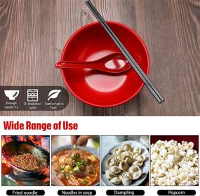 img 1 attached to Exceptional Quality Melamine Japanese Chopsticks Complete Dinnerware Collection