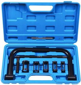 img 4 attached to 🔧 ECCPP 10pcs Solid Valve Spring Compressor Tool Set with C Clamp Service Kit, Extension Screws - Fits Most Vehicles, Small Vans, and Motorcycle Engines